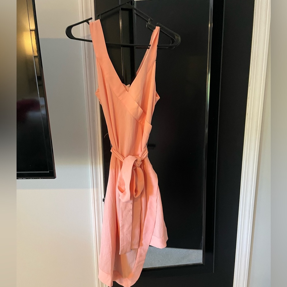 Pale pink/peach dress. Bought at Nordstrom Rack and never wore it.